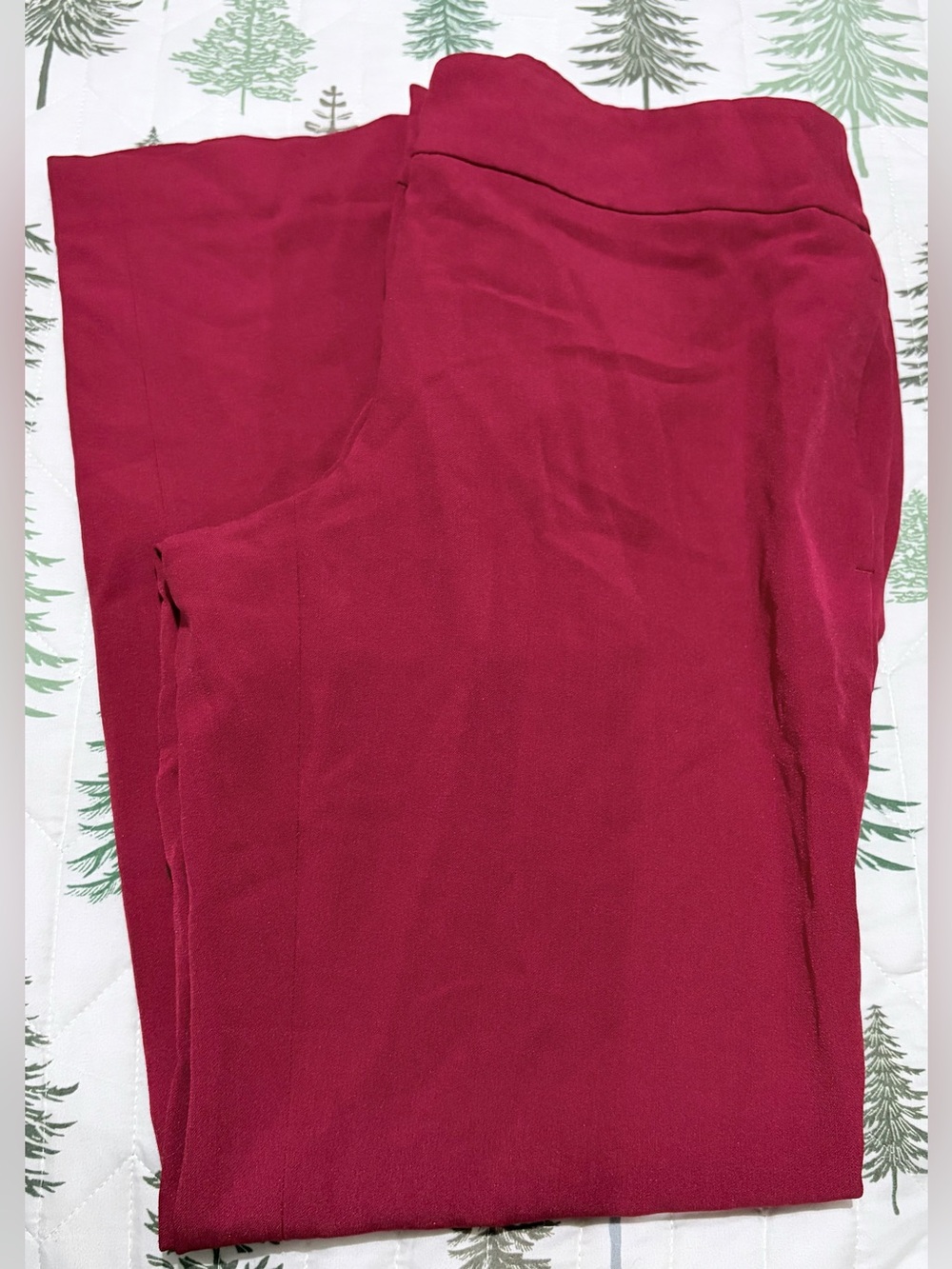 Kasper Trousers in Rich Red